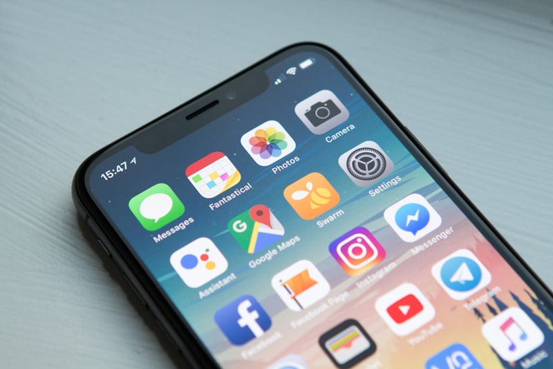 Mobile app development interface design on tablet and smartphone